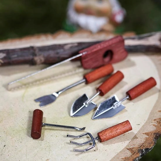 Gardening Tool Set with Saw for Miniature Hobby or Gardening Activitie  Fairy Garden Store