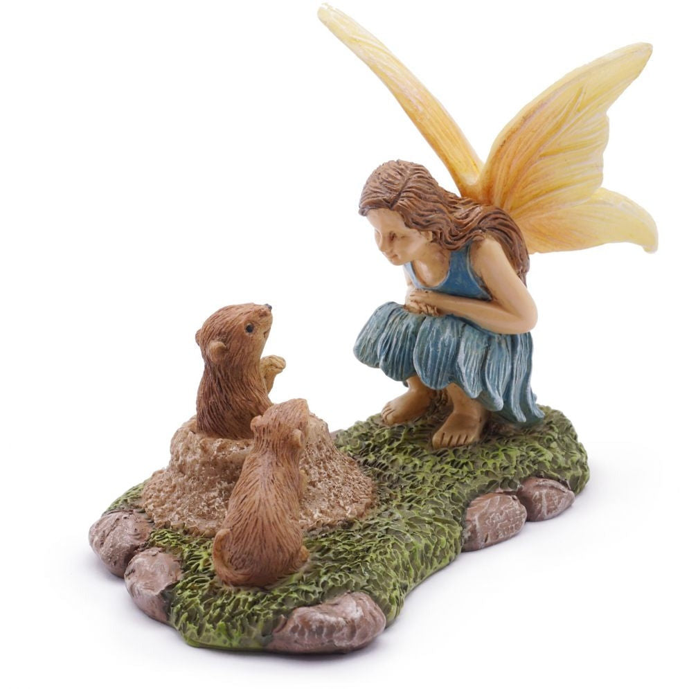 Fairy and Groundhogs For Miniature Gardens For Miniature Fairy Gardens